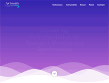 Tablet Screenshot of hi-techsci.com